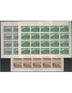LIECHTENSTEIN 1985 Religious orders 3 m/s MNH**