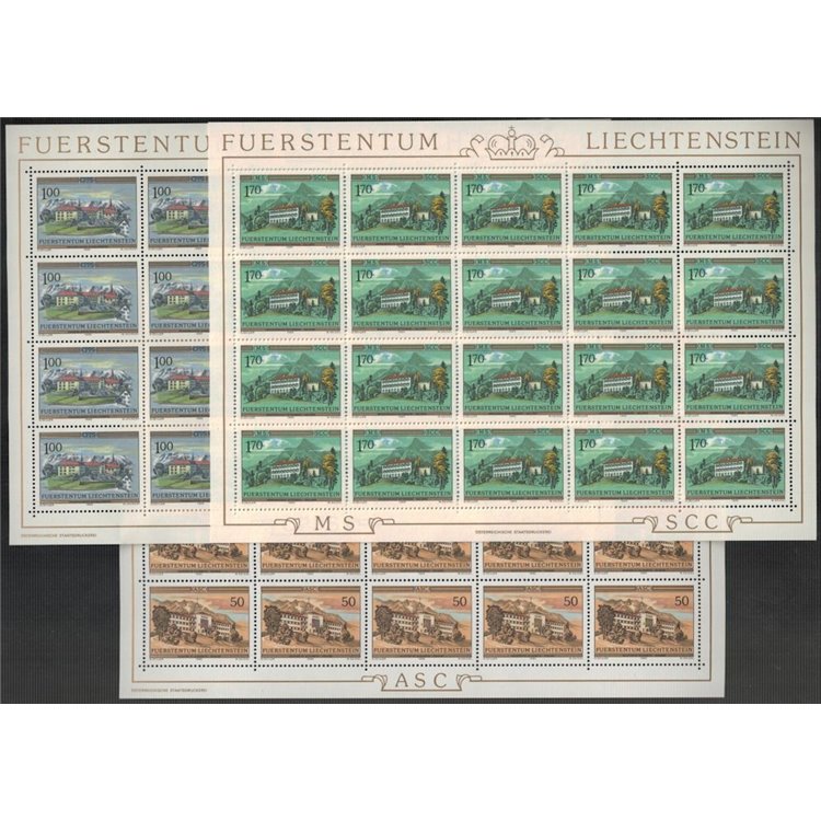 LIECHTENSTEIN 1985 Ordini religiosi 3 MF MNH**