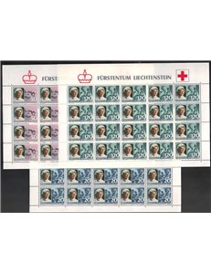 LIECHTENSTEIN 1985 Red Cross 3 m/s MNH**