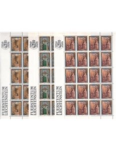 LIECHTENSTEIN 1987 Palazzo Municipale 3 MF MNH**