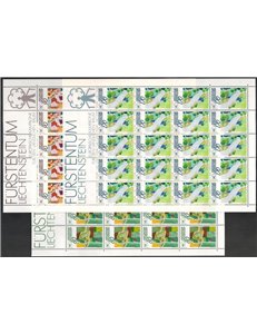 LIECHTENSTEIN 1988 Campagna per il mondo rurale 3 MF MNH**