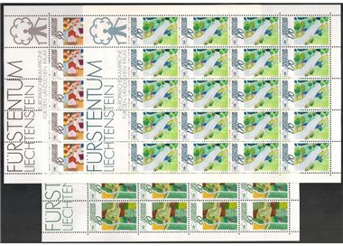 LIECHTENSTEIN 1988 Campaign for the Rural World 3 m/s MNH**