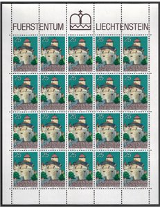 LIECHTENSTEIN 1989 Vaduz Castle m/s MNH**