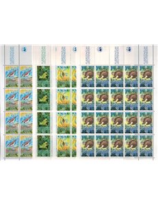 LIECHTENSTEIN 1989 Animali 4 MF MNH**
