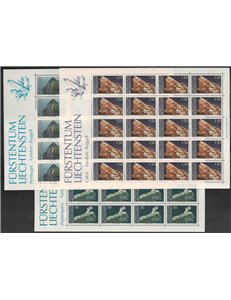 LIECHTENSTEIN 1989 Minerals 3 m/s MNH**