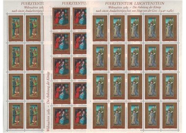 LIECHTENSTEIN 1989 Christmas 3 m/s MNH**