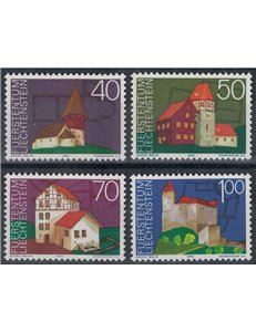 LIECHTENSTEIN 1975 Year of Architectural Heritage 4v MNH**