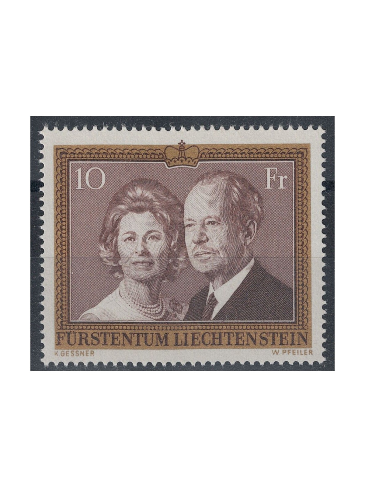 LIECHTENSTEIN 1974 Effigies of the Princes MNH**
