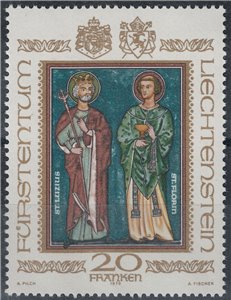 LIECHTENSTEIN 1979 Santi Patroni MNH**