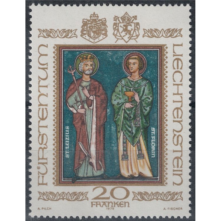 LIECHTENSTEIN 1979 Patron Saints MNH**