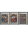 LIECHTENSTEIN 1979 Vetrate con stemmi 3v MNH**
