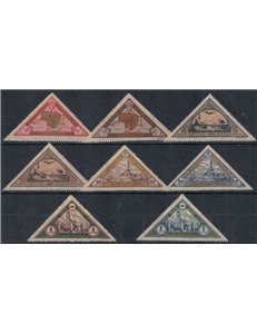 LITUANIA 1932 Beneficenza, vedute 8v MNH**