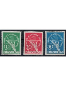 BERLINO 1949 Pro Riforma Monetaria 3v MH*