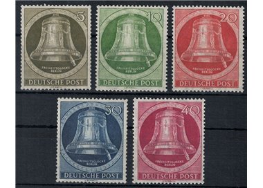 BERLIN 1953 Freedom Bell 5v MH*