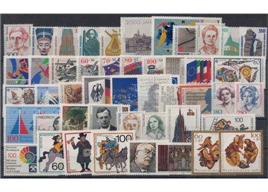 GERMANIA BRD 1989 Annata Completa 47v MNH**