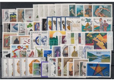 GERMANIA BRD 1992 Annata Completa 63v MNH**