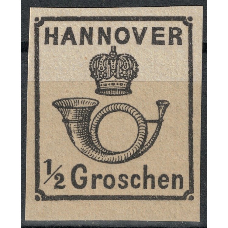 HANNOVER 1859-63 ½g black MNG
