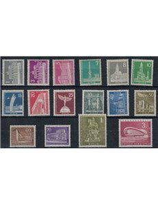 BERLIN 1956-63 Monuments 16v MNH**
