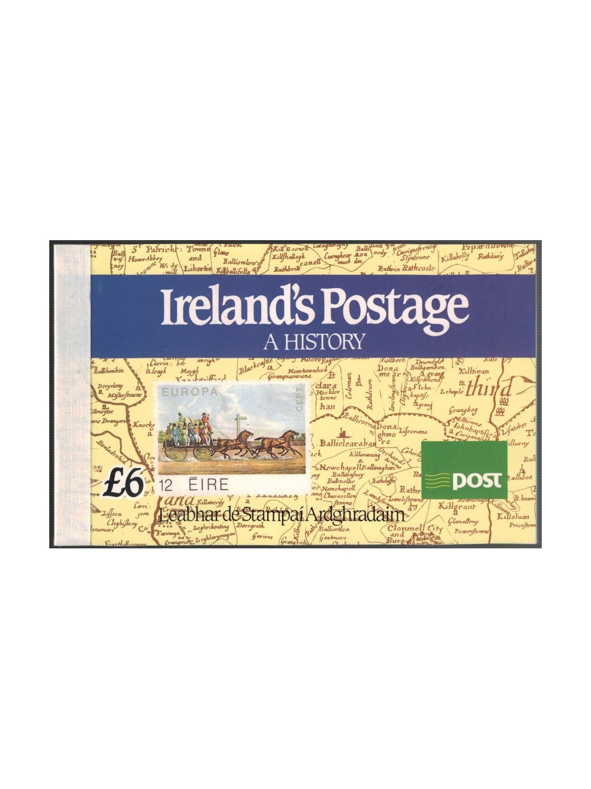 IRLANDA 1990 Anniversario del Penny Black LB MNH**