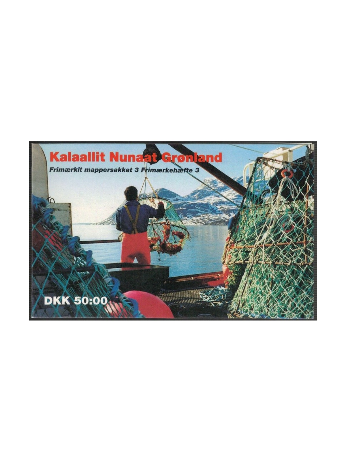 GREENLAND 1993 Marine fauna, crabs booklet MNH**