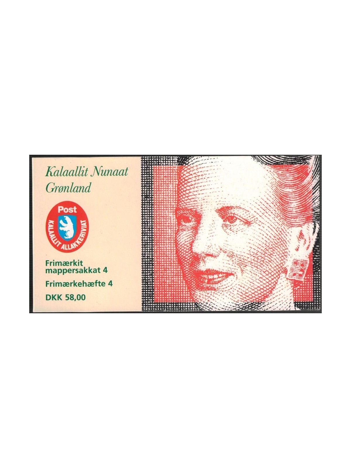 GREENLAND 1996 Flora, orchids booklet MNH**