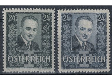 AUSTRIA 1934 Engelbert Dollfuss 2v MNH**