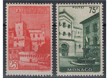 MONACO 1954 Views of the Principality 2v MNH**