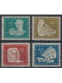 GERMANIA DDR 1950 Johann Sebastian Bach 4v MNH**