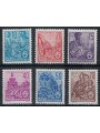 GERMANY DDR 1955 New Five-Year Plan 6v MNH**
