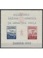 CROATIA 1942 Pro aviation (imperforate) s/s MNH**