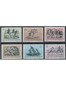 LUSSEMBURGO 1952 Olimpiadi di Helsinki 6v MNH**