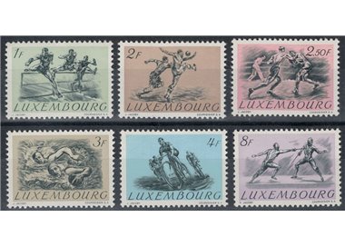 LUSSEMBURGO 1952 Olimpiadi di Helsinki 6v MNH**