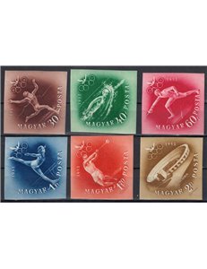 HUNGARY 1952 Olympic Games (imperforated) 6v MNH**