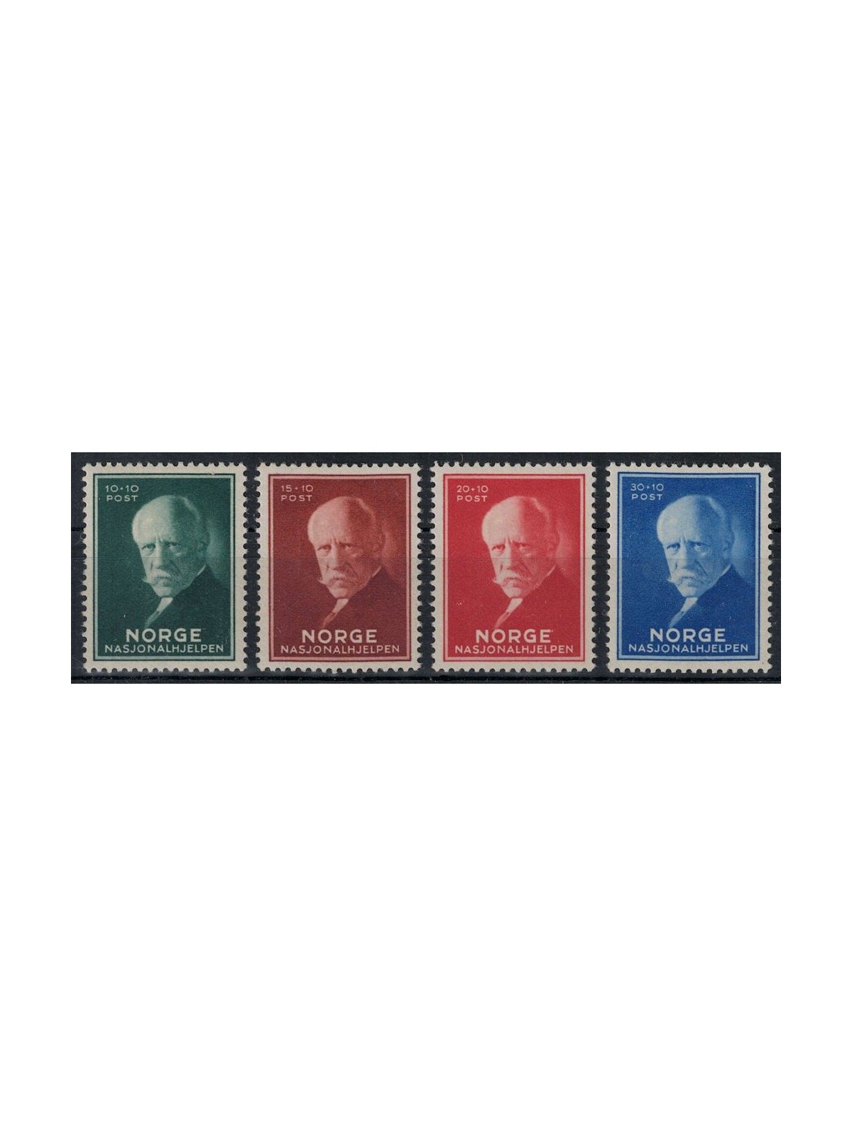 NORWAY 1940 Fridtjof Nansen 4v MNH**