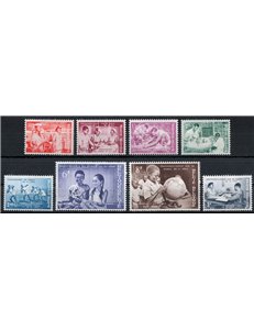 BELGIO 1960 Indipendenza del Congo 8v MNH**