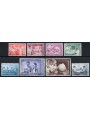 BELGIO 1960 Indipendenza del Congo 8v MNH**