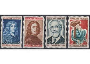 FRANCIA 1965 Pro Croce Rossa 4v MNH**