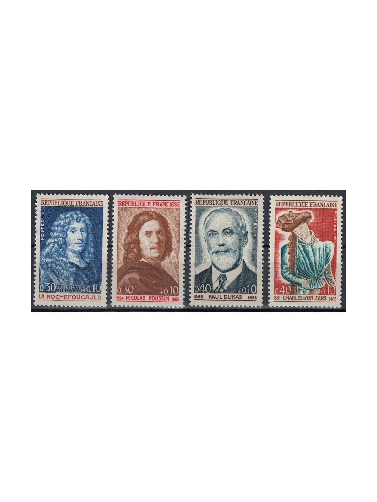 FRANCE 1965 Pro Red Cross 4v MNH**