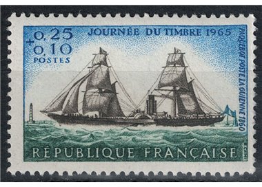 FRANCE 1965 Stamp Day MNH**