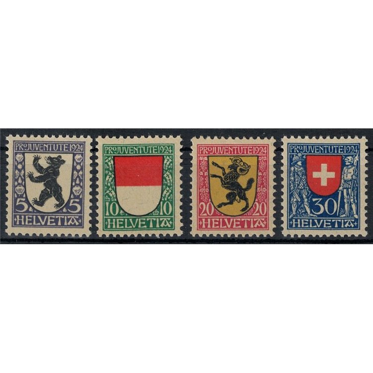 SWITZERLAND 1924 Pro Juventute 4v MNH**