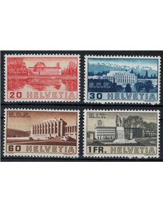 SWITZERLAND 1938 Palace SDN and BIT 4v MNH**