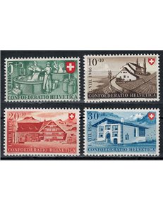 SVIZZERA 1946 Pro Patria 4v MNH**