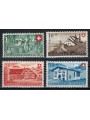 SWITZERLAND 1946 Pro Patria 4v MNH**