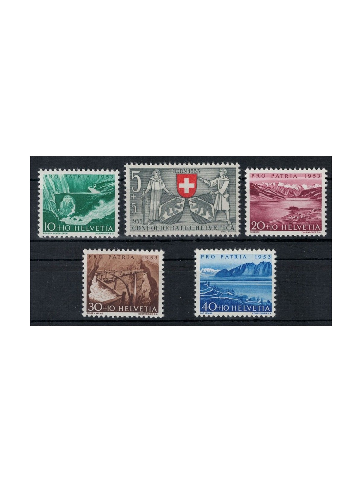 SWITZERLAND 1953 Pro Patria 5v MNH**