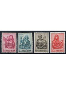 SVIZZERA 1961 Quattro Evangelisti 4v MNH**