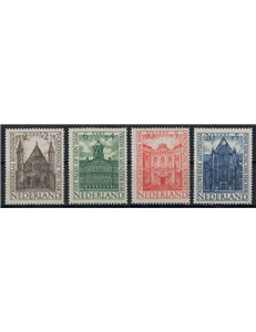 OLANDA 1948 Beneficenza, serie estiva, palazzi 4v MNH**