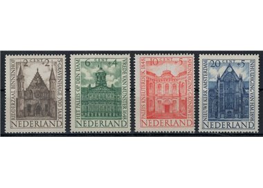 OLANDA 1948 Beneficenza, serie estiva, palazzi 4v MNH**