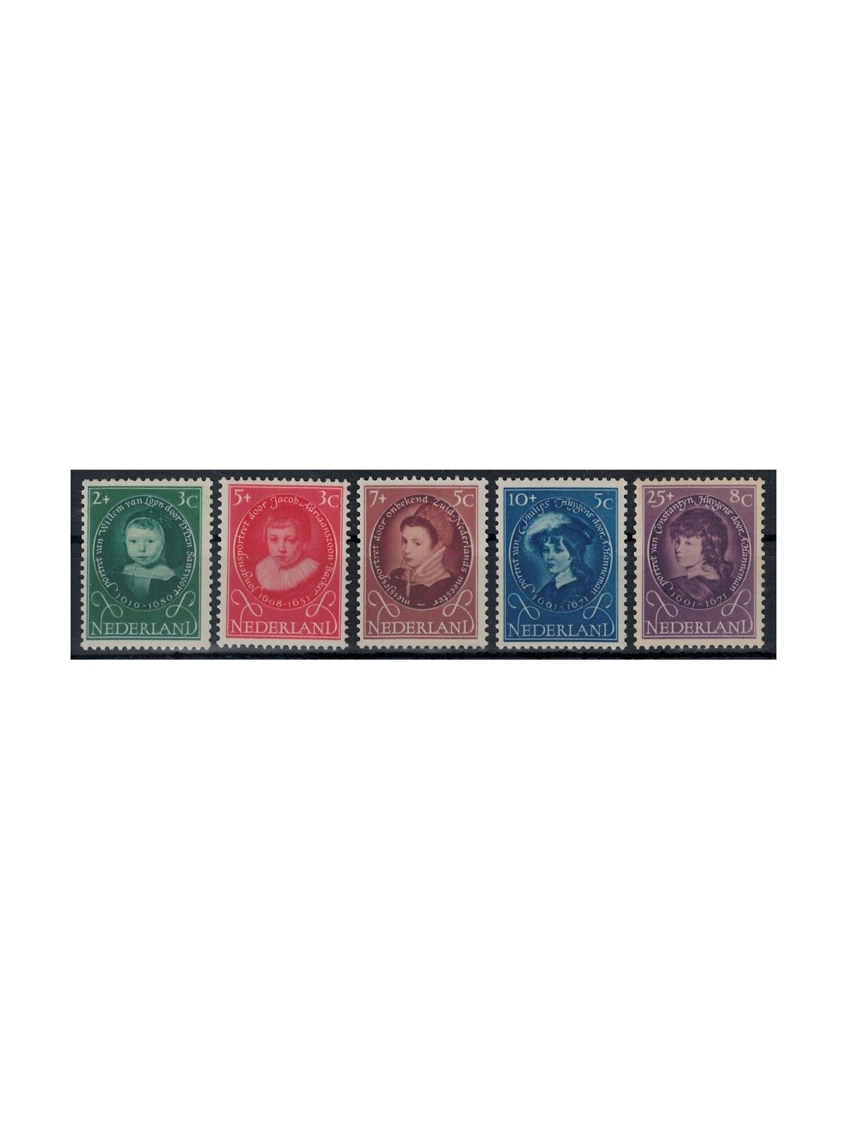 HOLLAND 1955 Pro childhood 5v MNH**