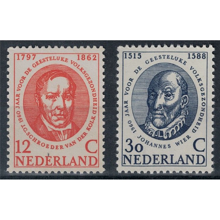 NETHERLANDS 1960 Year of Mental Health 2v MNH**