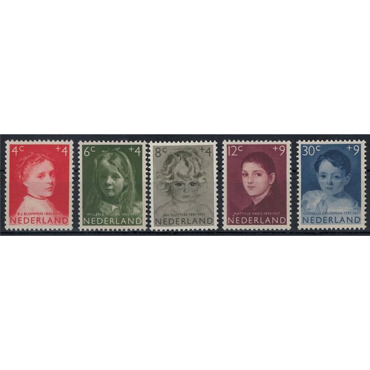 OLANDA 1957 Pro infanzia 5v MNH**